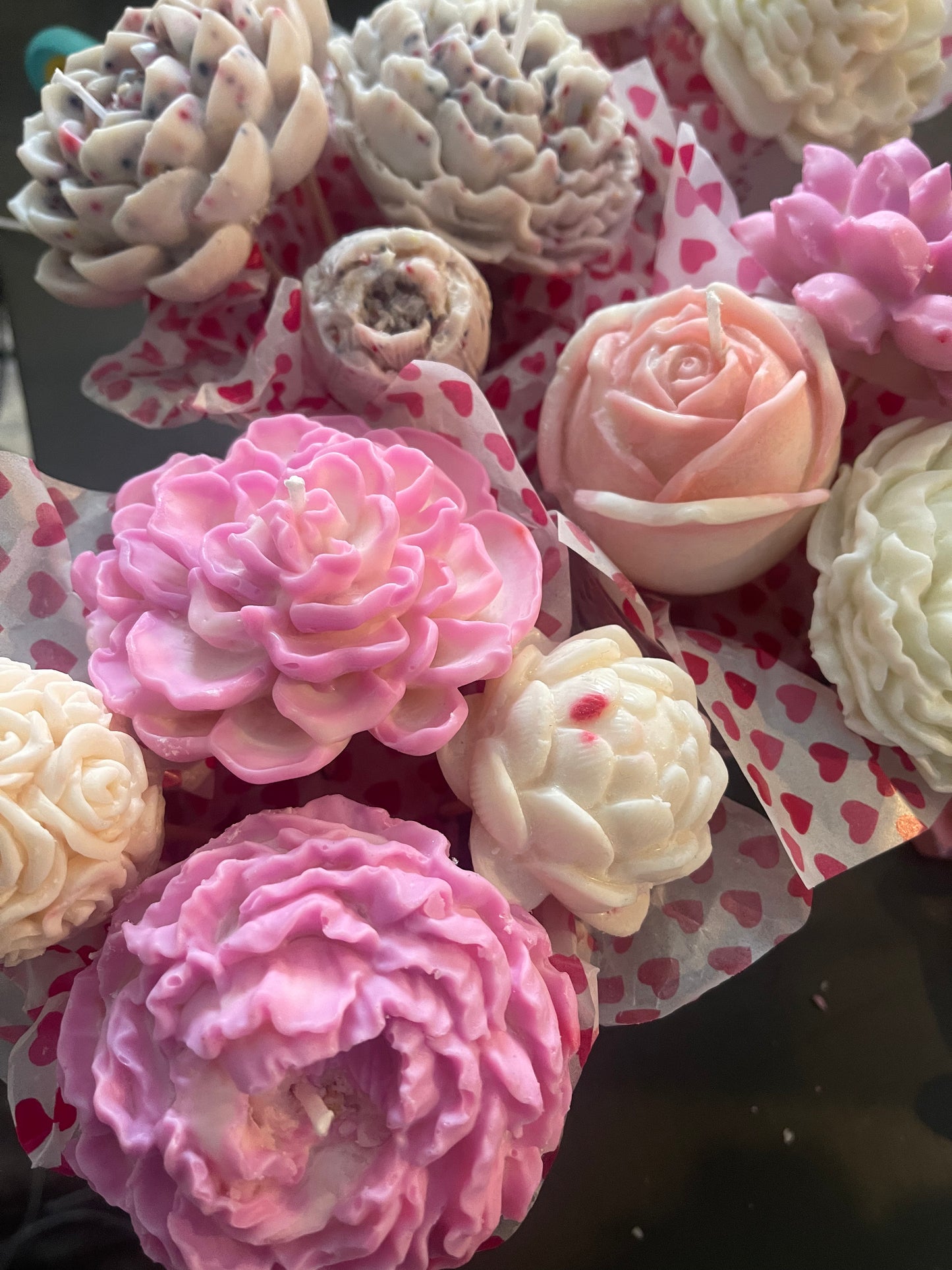 Flower Bouquet Candle and Melt