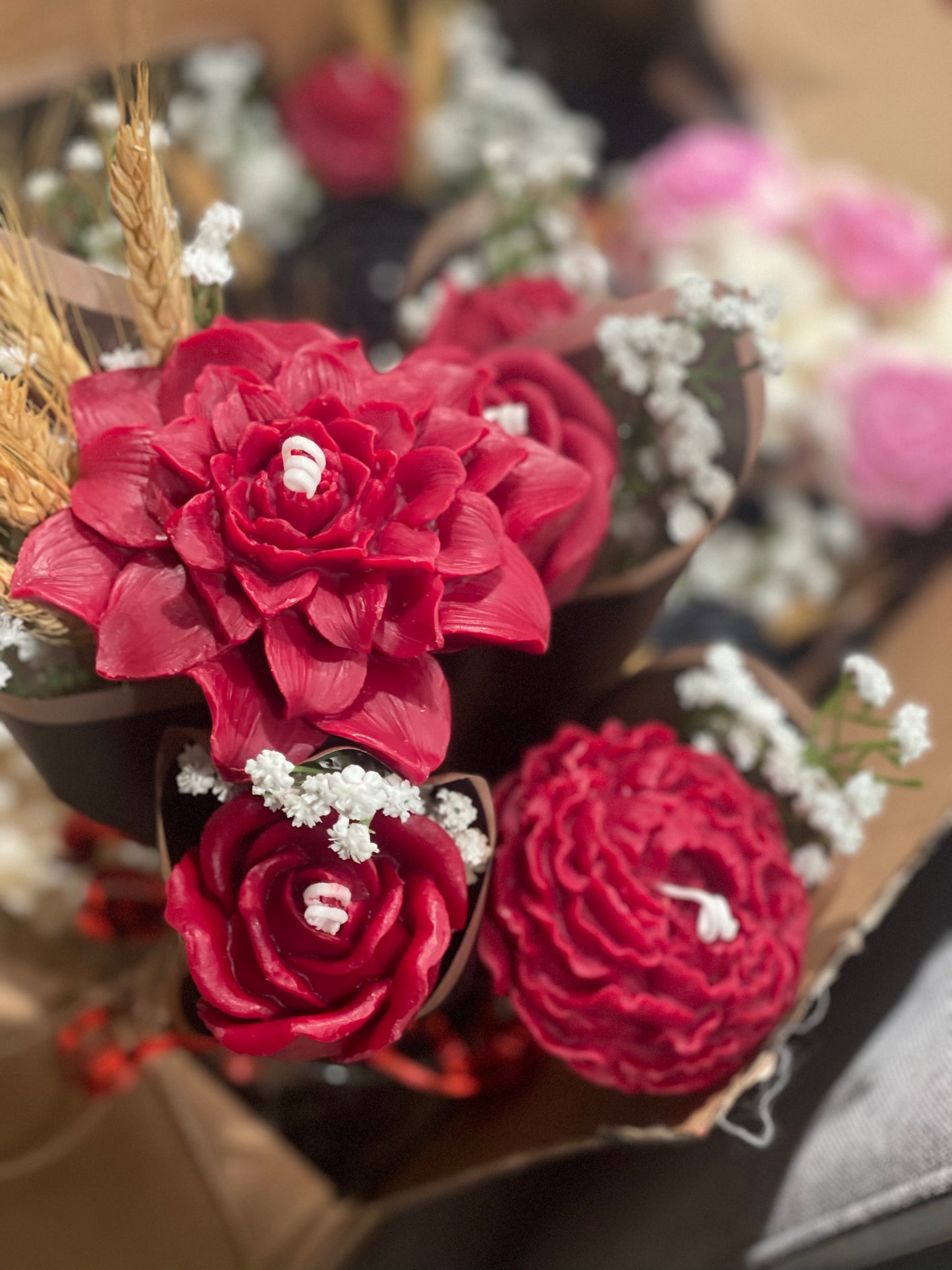 Flower Bouquet Candle and Melt