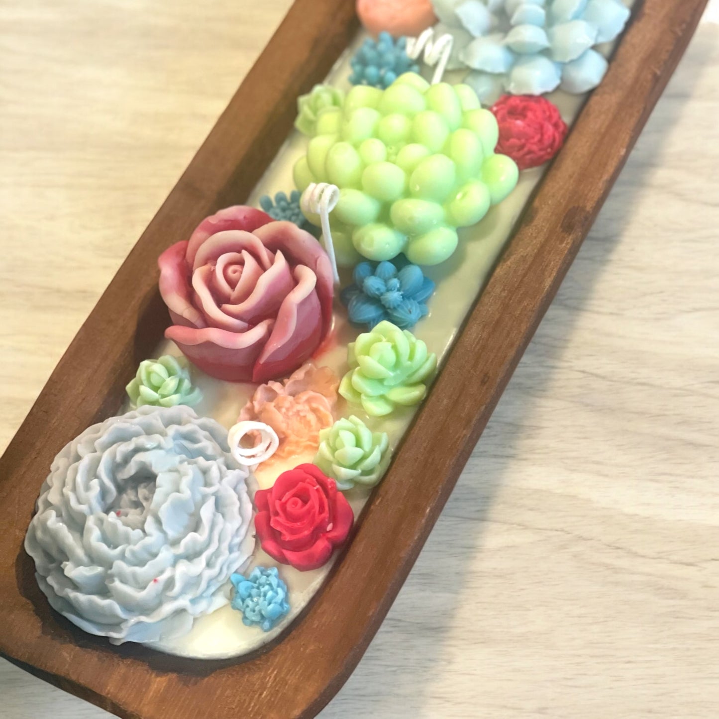 Large Dough Bowl Candle