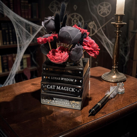 Cat Magic Spell Book Wax Melt Bouquet