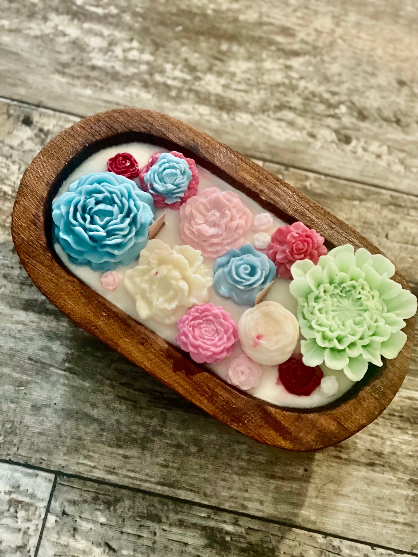 Mini Dough Bowl Candle