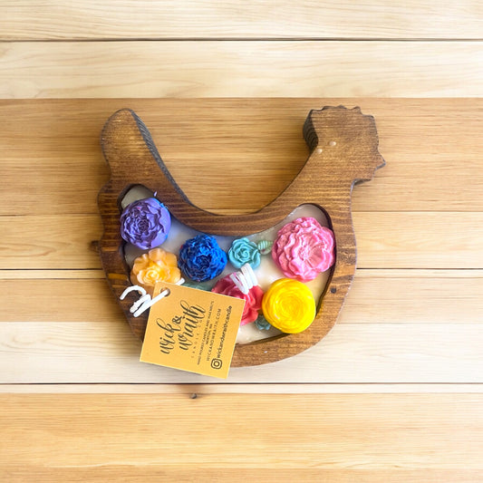 Chicken Dough Bowl Candle