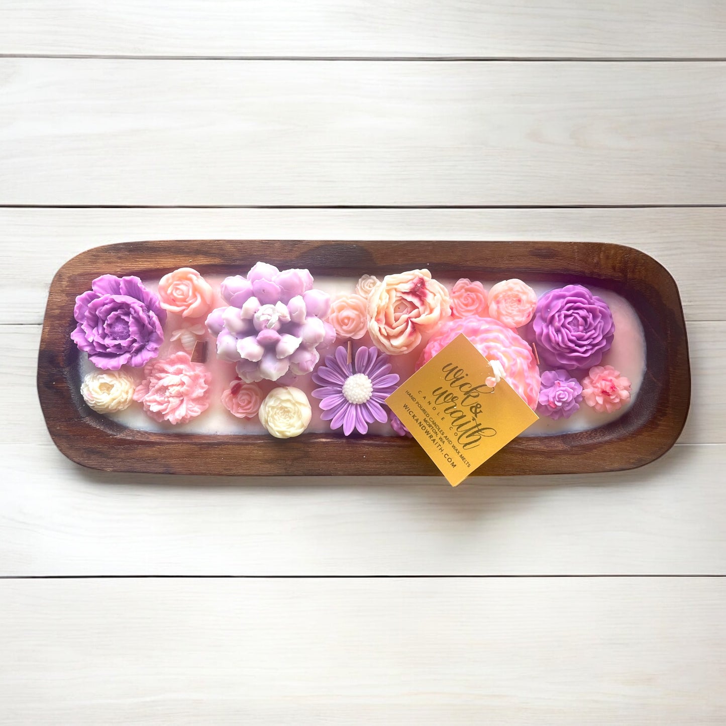 Large Dough Bowl Candle