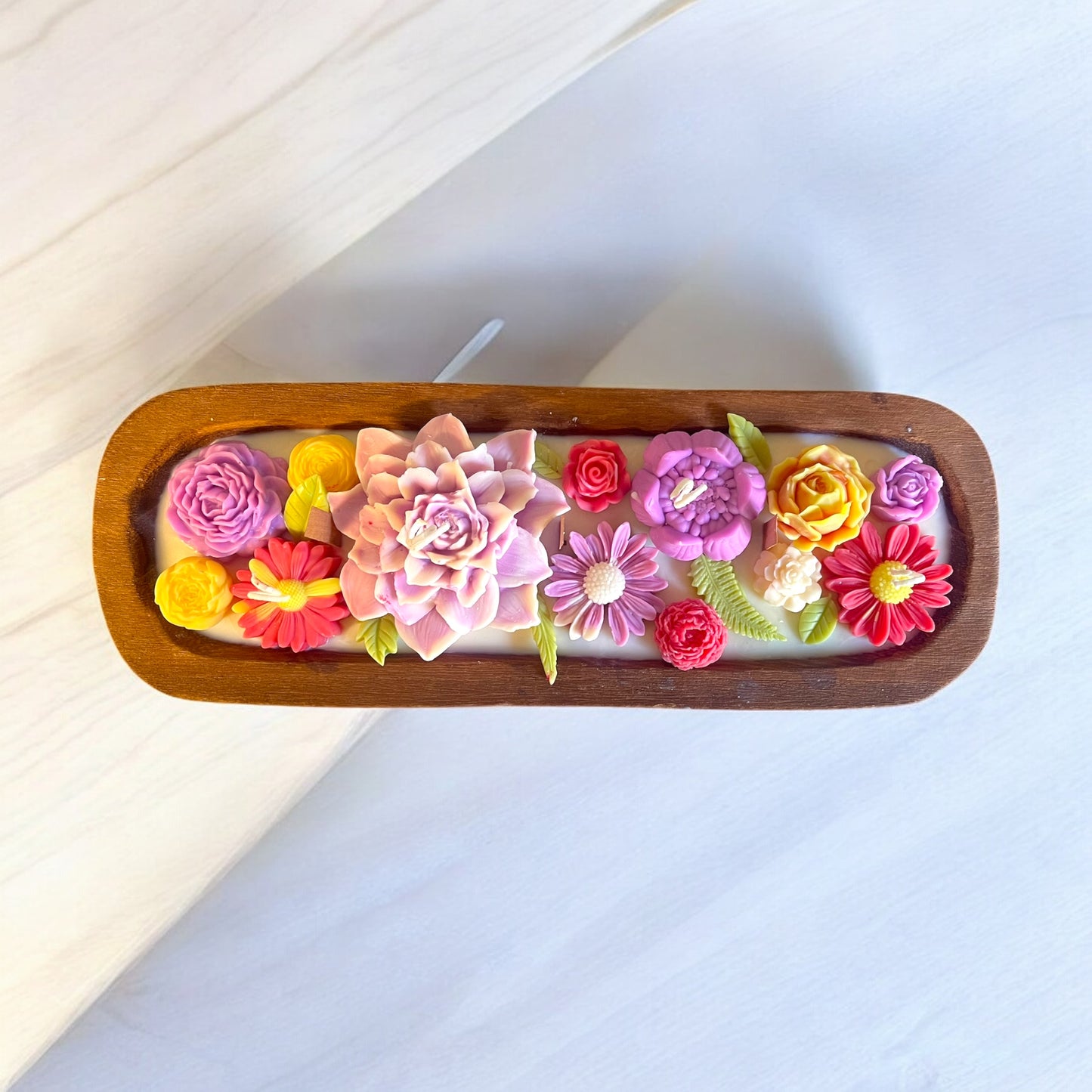 Large Dough Bowl Candle