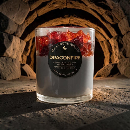 Spell / geode candles